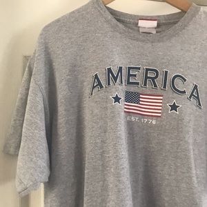 Classic Vintage American Flag Tshirt